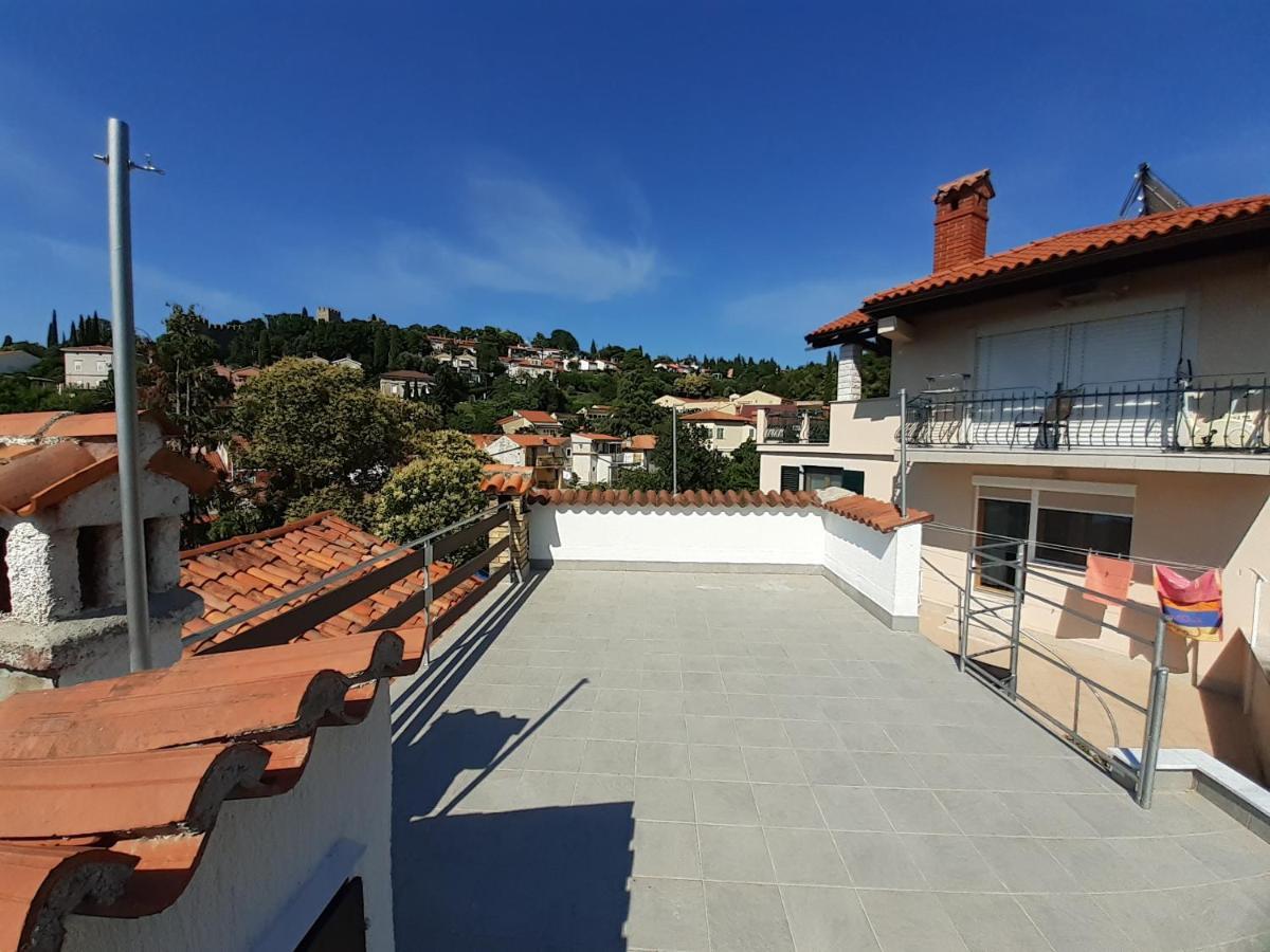 Kat-Y Terrace With Excellent View Apartman Piran Kültér fotó