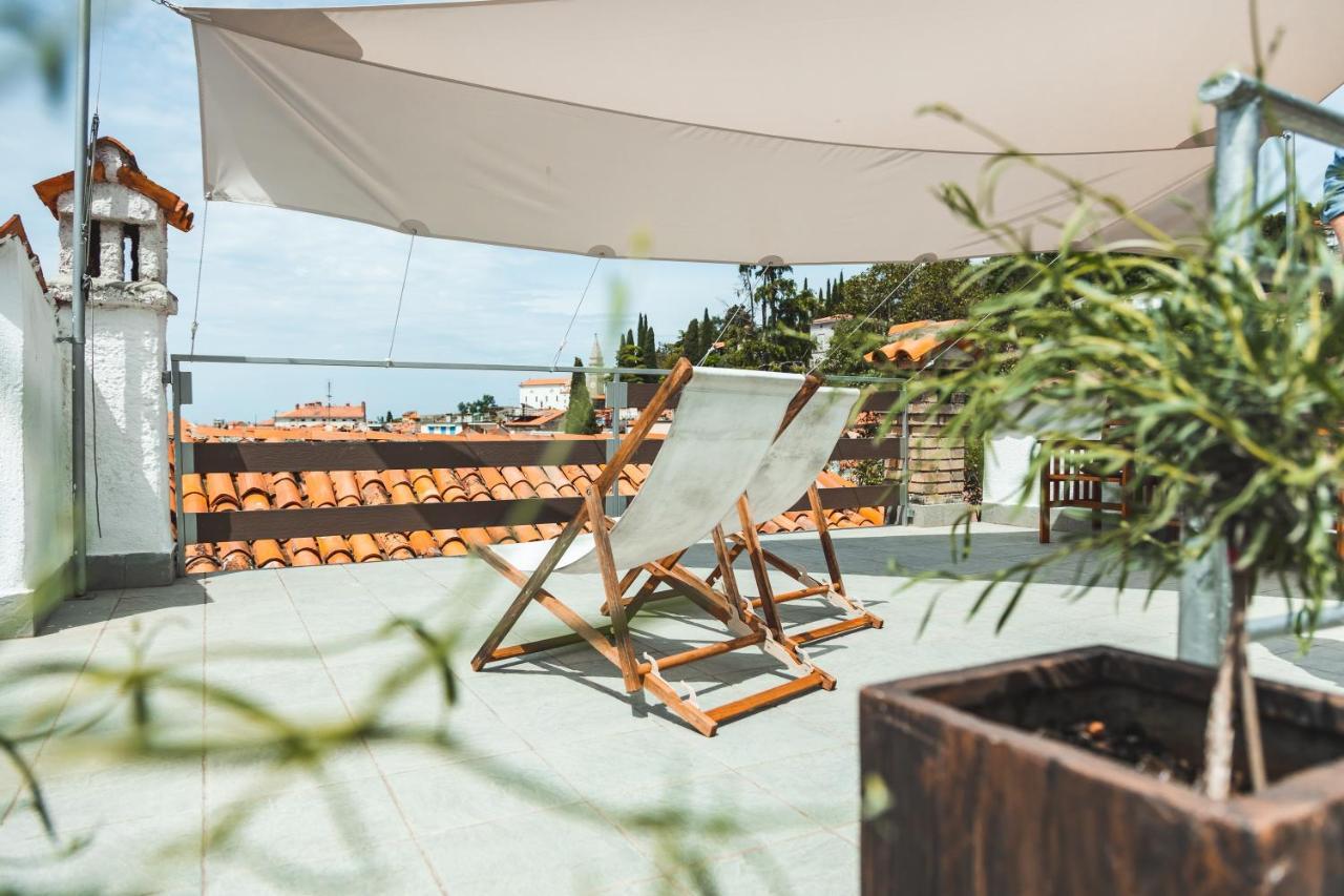 Kat-Y Terrace With Excellent View Apartman Piran Kültér fotó