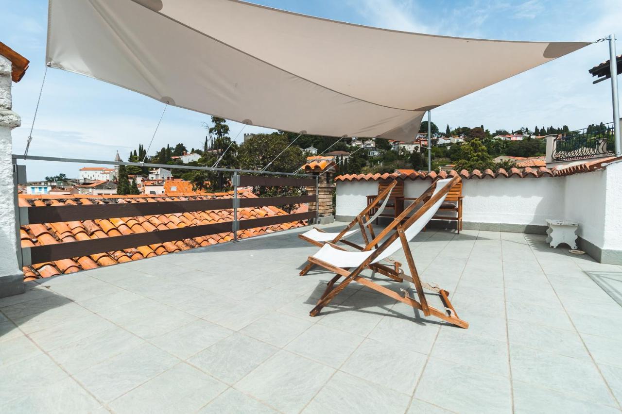 Kat-Y Terrace With Excellent View Apartman Piran Kültér fotó