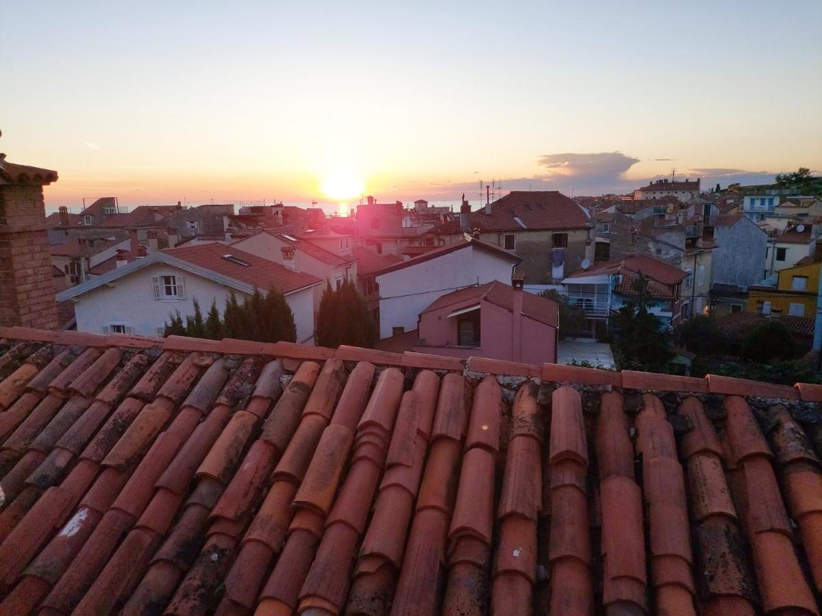 Kat-Y Terrace With Excellent View Apartman Piran Kültér fotó